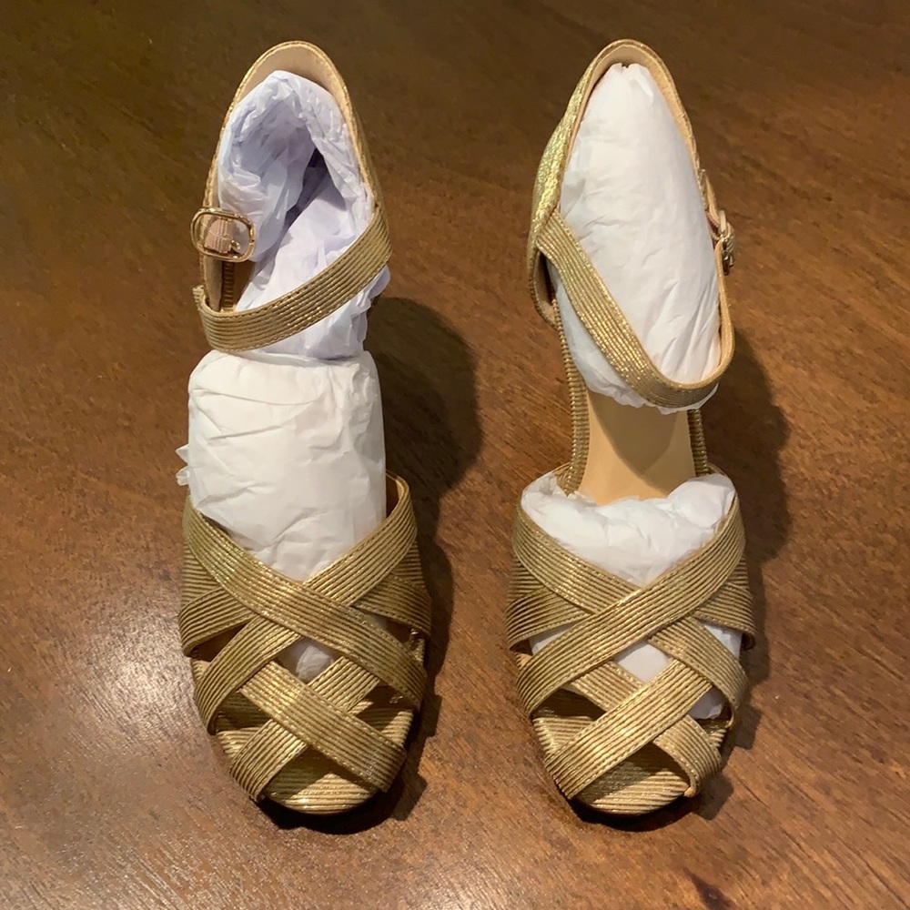 Gold Heels